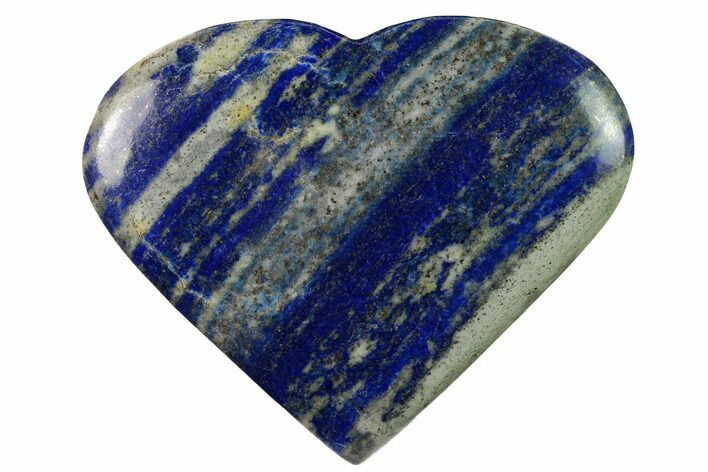 Polished Lapis Lazuli Heart - Pakistan #170944